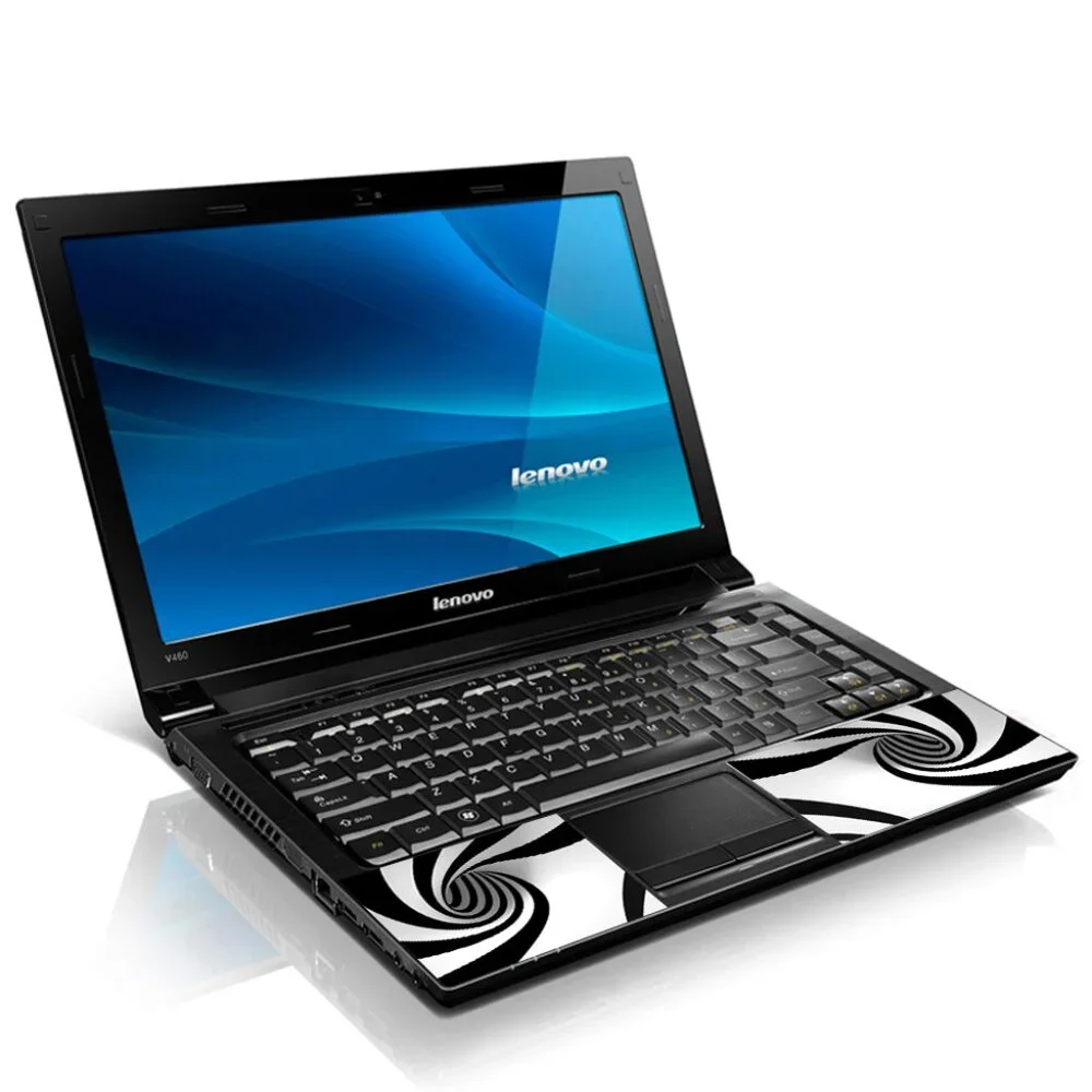 LSS 15.6 & 17.3 Inches Laptop Notebook Skin Sticker Decal - Tornado Swirl
